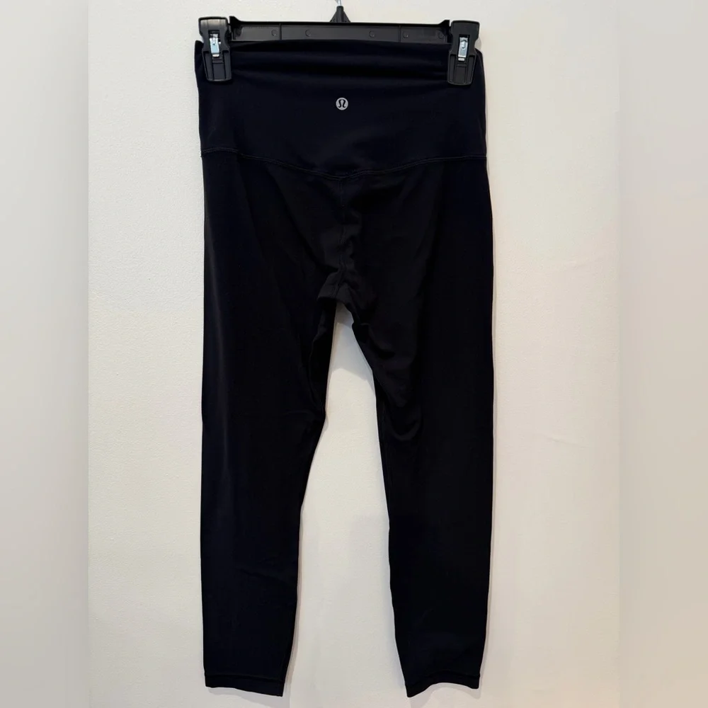 Lululemon Black High Rise Leggings Womens Size 6
